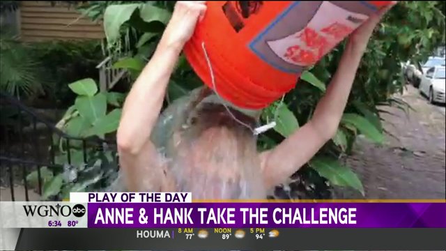 Anne and Hank Take the Ice Bucket Challenge