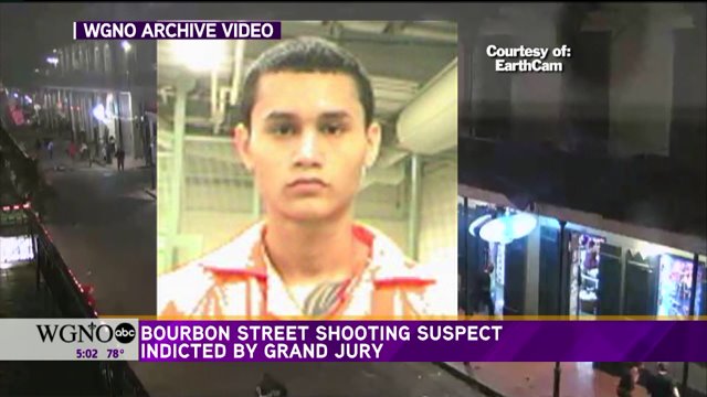 Alleged Bourbon Street Shooter Indicted by Grand Jury