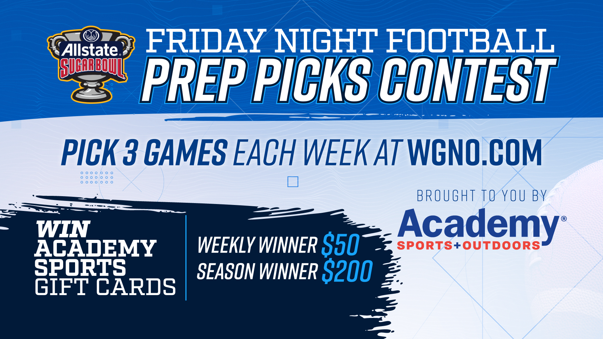Friday Night Prep Picks Contest
